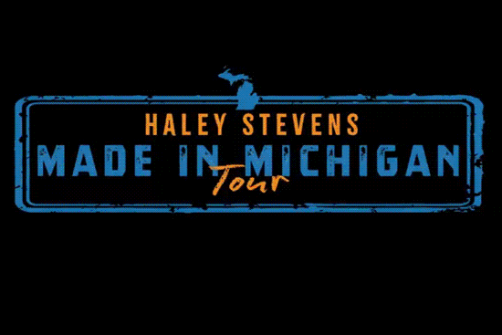 Photos from Haley Stevens' Made in Michigan tour