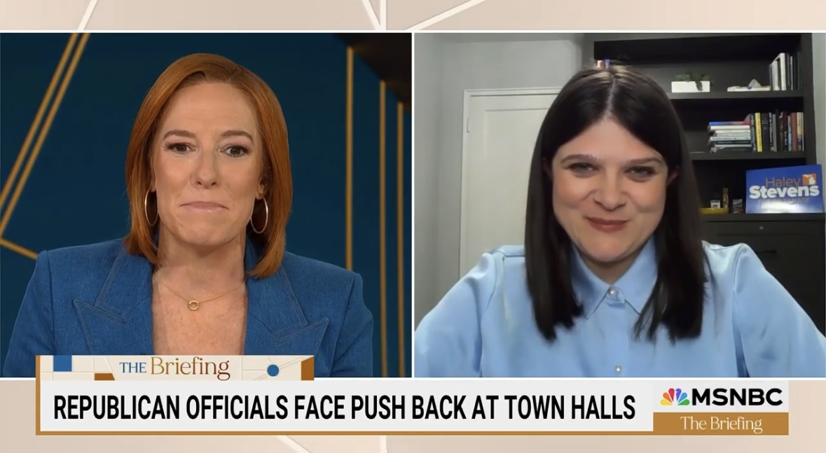 Haley Stevens on MSNBC