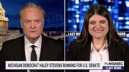 Haley Stevens on MSNBC